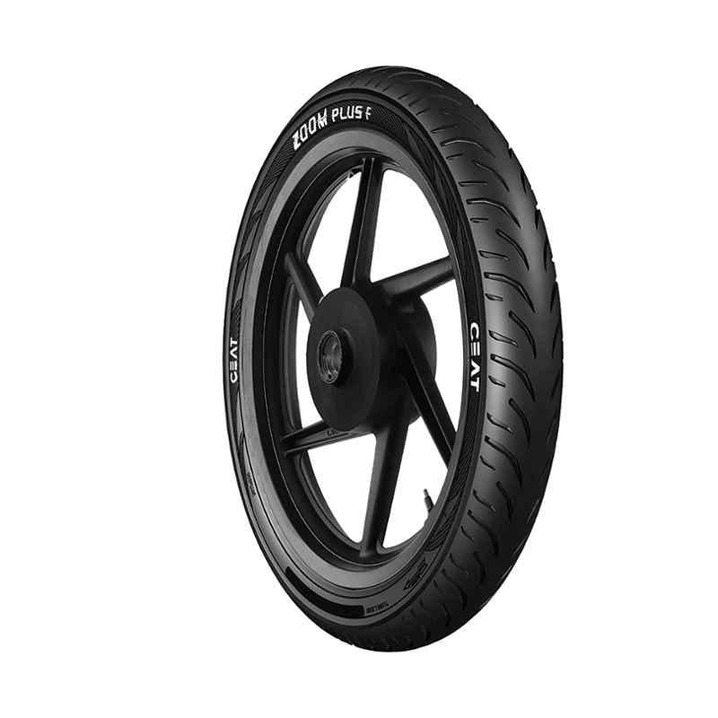 Buy Ceat Zoom Plus F 100 80 17 52P Tubeless Front Bike Tyre Online