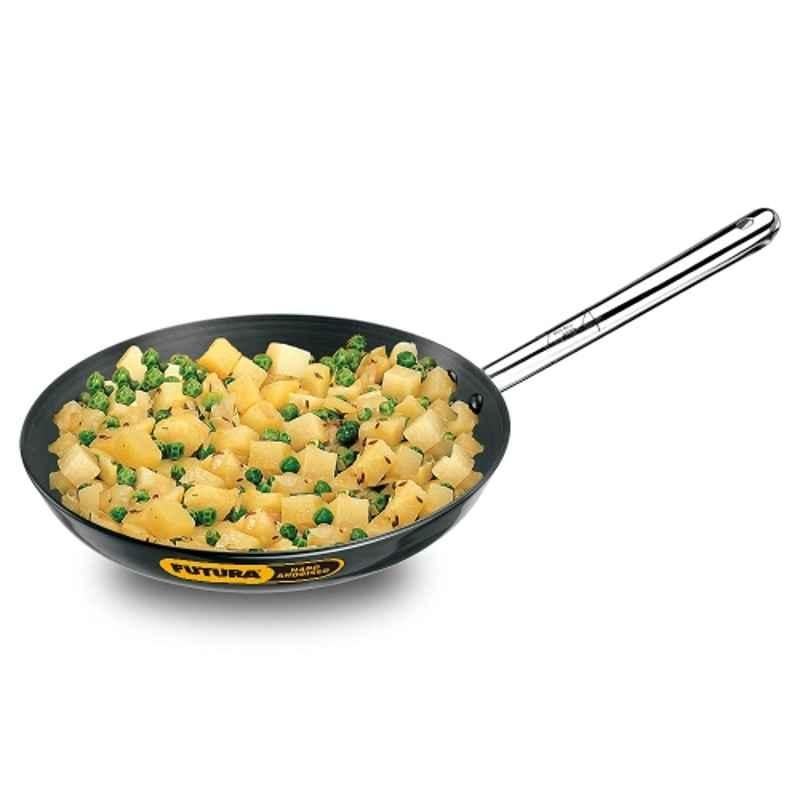 Hawkins Futura 30cm Stainless Steel Handle Hard Anodized Fry Pan, AF 30 (Pack of 2)