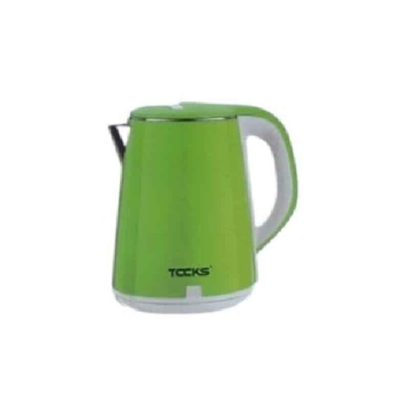 Tocks 2.5L 1500W Stainless Steel Fruit Green Electric Kettle, AA-023