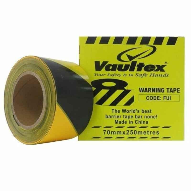 Vaultex Warning Tape, FUI, 70 mmx250 m