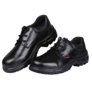 Karam FS 05 Steel Toe Black Work Safety Shoes, Size: 9