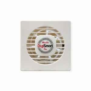 DigiSmart Axial 6 inch 22W Plastic Ivory High Speed Exhaust Fan with 1 Year Warranty, Sweep: 150 mm