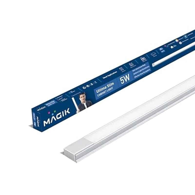 Magik Ultra Slim 1ft 5W 4000K Neutral White Cabinet Light, BWUS005C4291