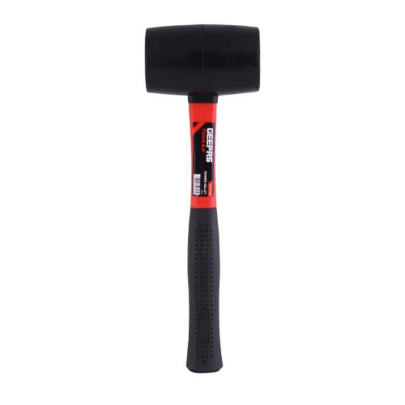 Geepas 24oz Wood Blake & Red Double Face Hammer, GT59128