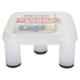 Nayasa 29x29x14.5cm Plastic White Square Patla