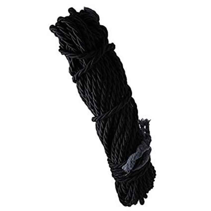 AOW Leg Guard Rope, Extra Long 28 Meters Long & Heavy Leg Guard Rope (Black) FOR Bullet Electra 350