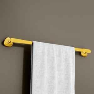 Plantex Stainless Steel 24 inch Towel Rod for Bathroom/Towel Holder in Bathroom/Towel Holder/Bathroom Accessories PVD Gold Finish Angel