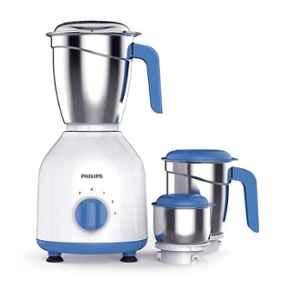 Philips 600W Celestial Blue & Bright White Mixer Grinder with 3 Jars, HL7555/00