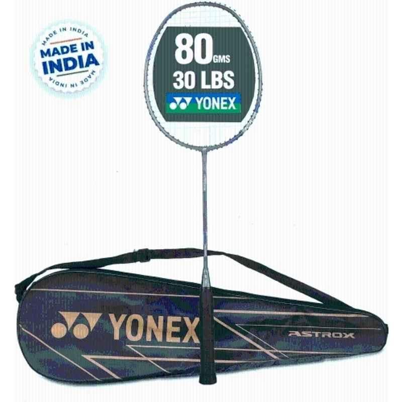 Yonex Astrox Attack 9 80g Grey Strung Badminton Racquet