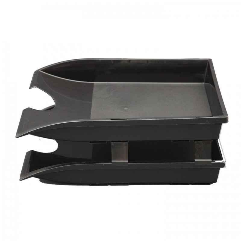 Solo XL Size Black 2 Compartments Paper & Filter Tray Set, TR 112