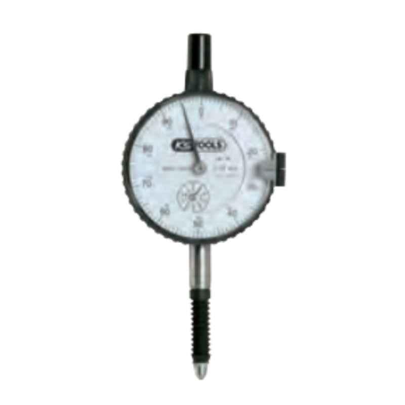 KS Tools 0-10mm Stainless Steel Precision Dial Indicator Gauge, 300.0560