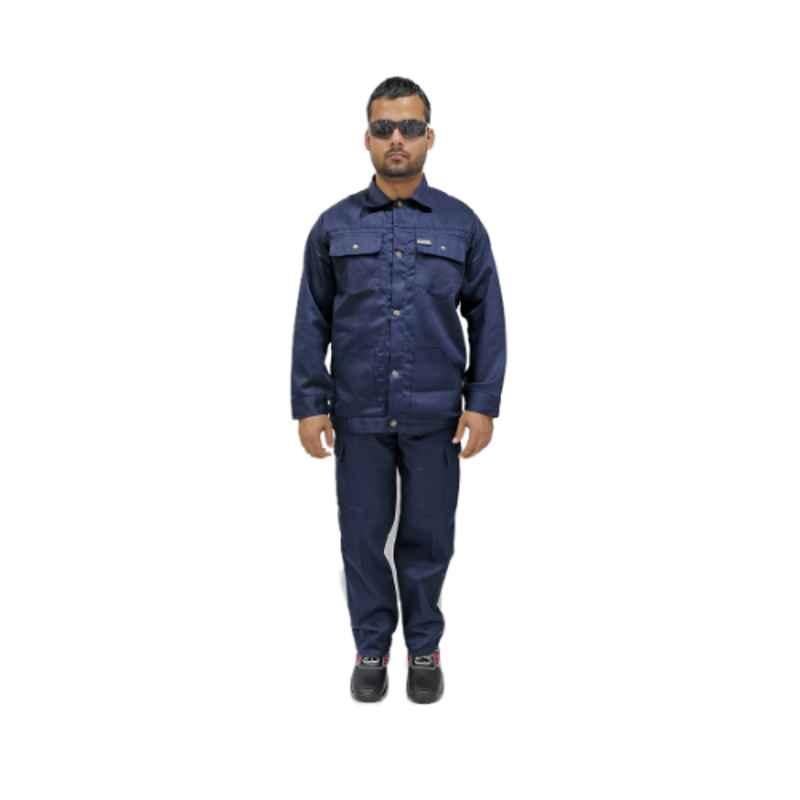 Armour Production Twill Navy 2Pc Pant & Shirt, Size: 3XL