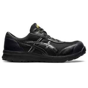 Asics Winjob Rubber Sole Black Safety Sport Shoes, CP21E, Size: 12