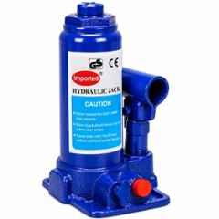 Imported 10 Ton Steel Blue Hydraulic Bottle Lifting Jack for Garage, Workshop & Roadside Emergency Use