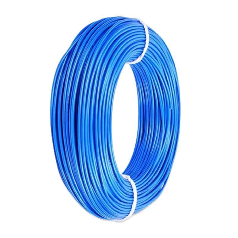 Polycab 1.5 Sqmm 90m Blue Single Core FRLF Multistrand PVC Insulated Unsheathed Industrial Cable
