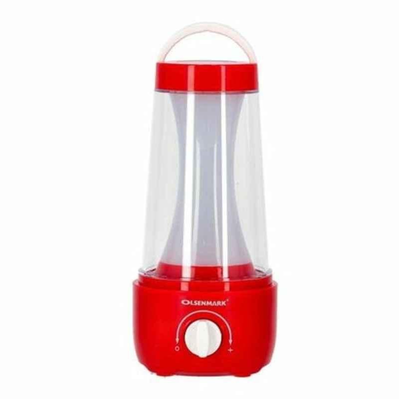 Olsenmark 5V Red Rechargeable 72 LED Dimmable Lantern, OME2792