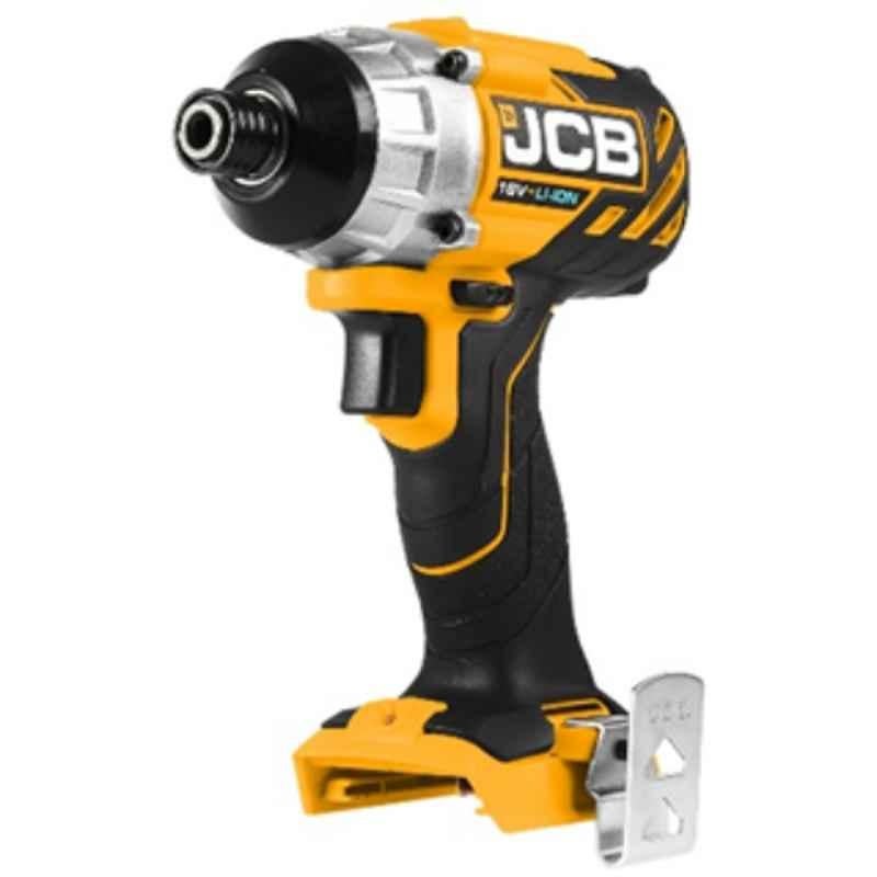 JCB 18V 2Ah 180Nm Brushless Impact Driver with 2x Battery + SF Charger, JCB-18BLID