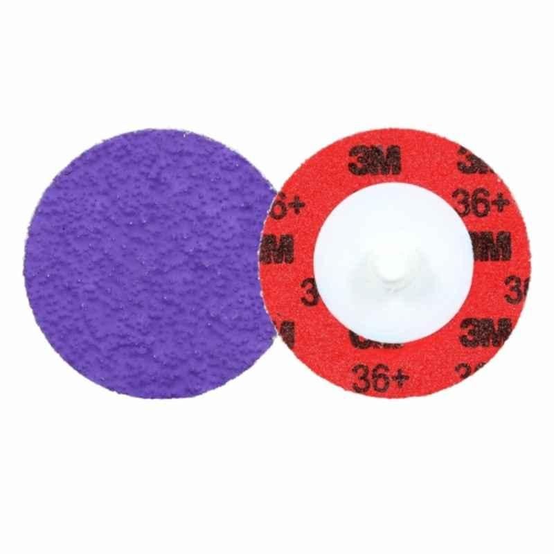 3M Cubitron 3 Roloc 1184F 200Pcs 38mm 36+ YF-Weight TR Purple Durable Edge Disc Case