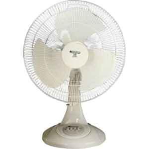 Zigma Ultimo 60W High Speed Ivory 3 Blade Table Fan, Sweep: 400 mm