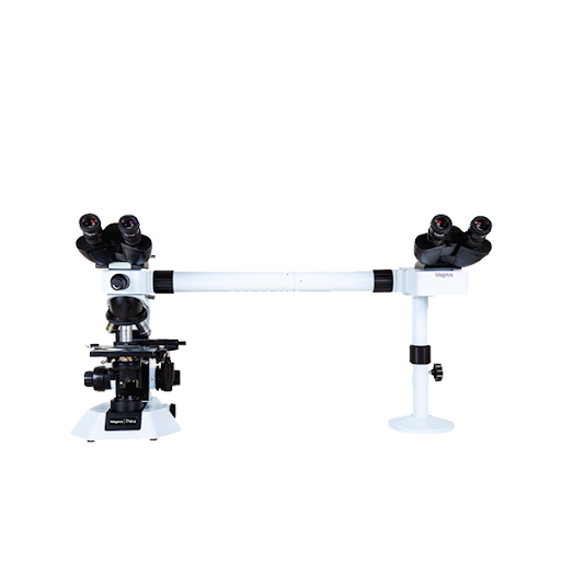 Magnus MLXi Plus Trinocular Dual Head Microscope