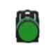 Schneider Electric XB5 NO Contact Type Flush Spring Return Green Push Button, XB5AA31N