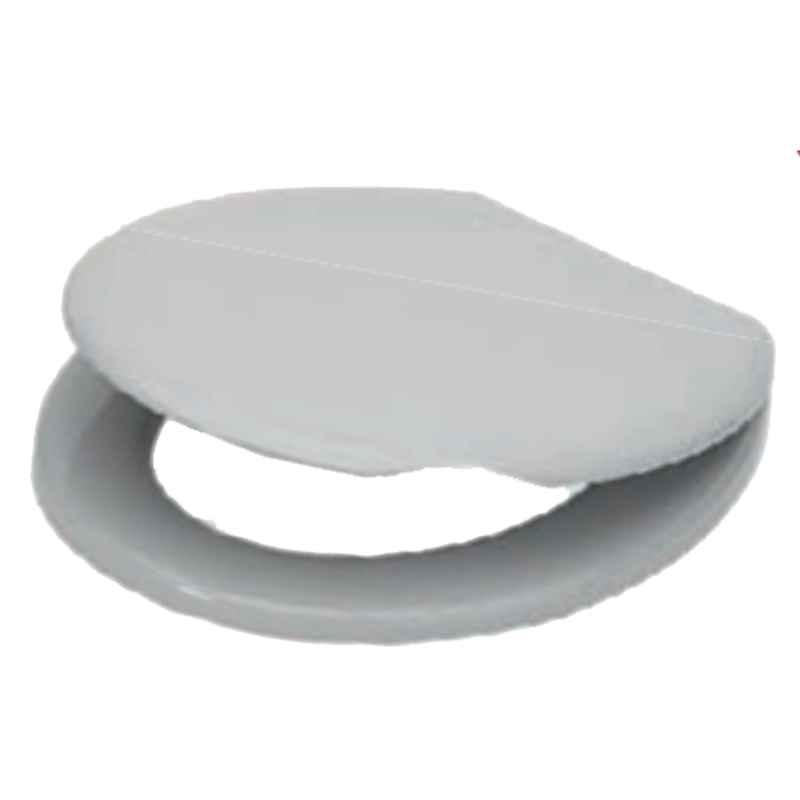 Coronet Plastic White Havana Toilet Seat, 395010
