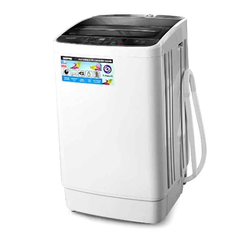 Geepas 340W 6kg Fully Automatic Top Loaded Washing Machine, GFWM6800LCQ