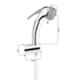 Hindware Chrome ABS Health Faucet with Rubbit Cleaning System, F160027