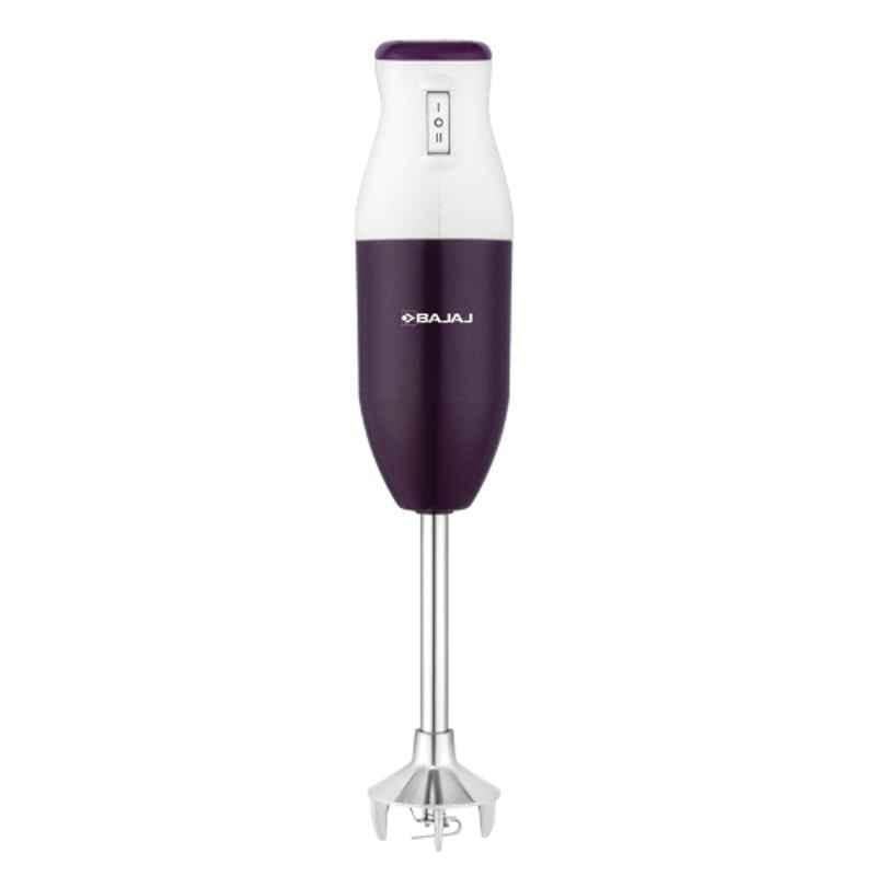 Bajaj HB 23 160W Purple & White Hand Blender with 2 Years Warranty, 410542