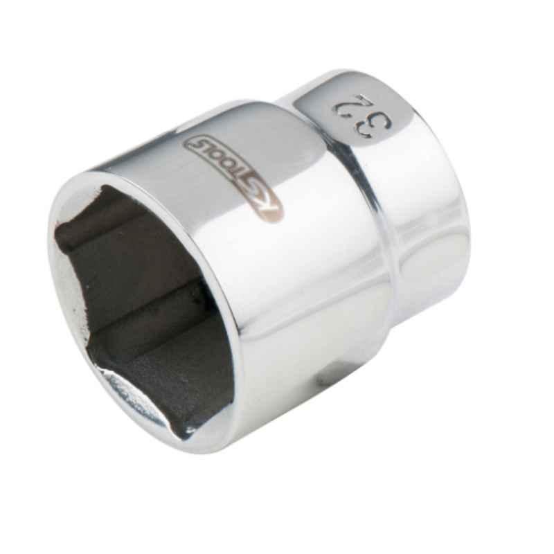KS Tools 36mm Stainless Steel 6 Point Hex Socket, 964.3436