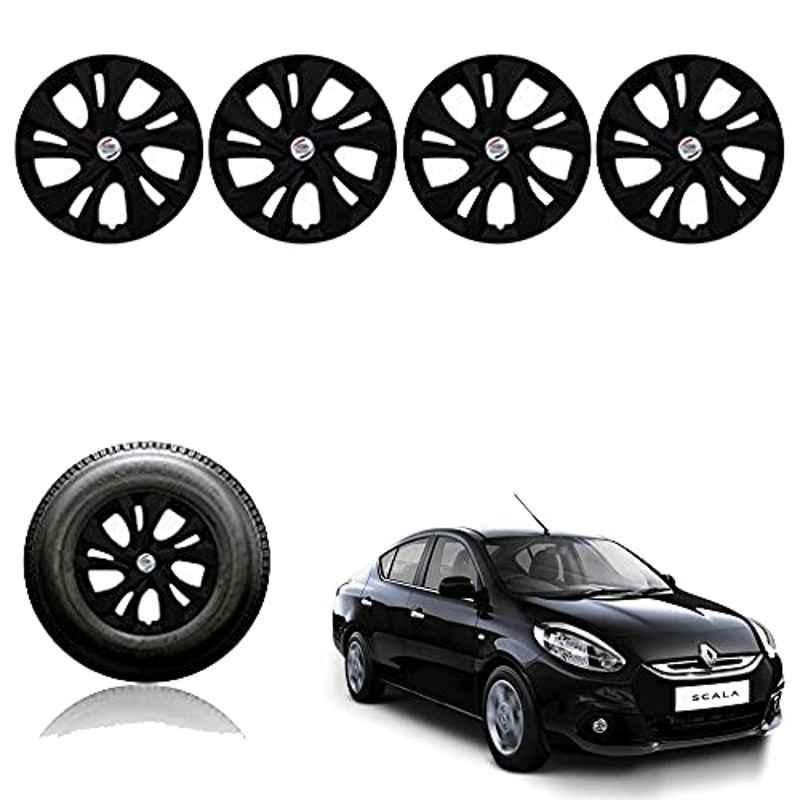Auto Pearl 14 inch ABS Black Car Wheel Cover for Scala RXE