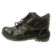Hi-Safe ASG-10 Leather Steel Toe Black Work Safety Shoes, Size: 9
