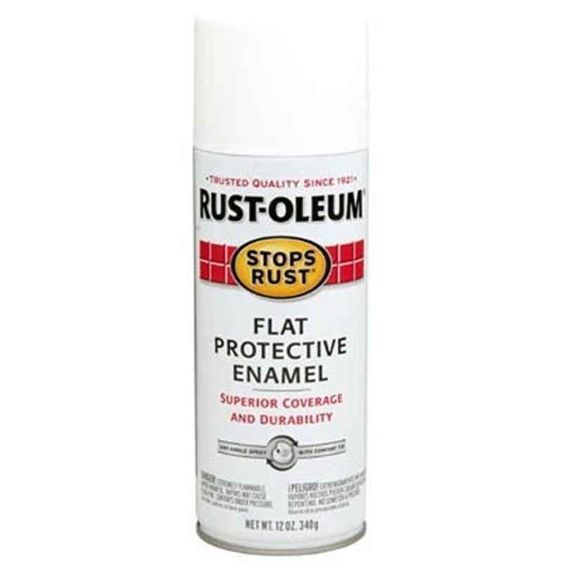 Rust-Oleum Stops Rust White Matt Spray Paint, 7790830