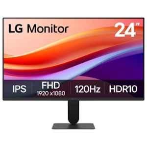 LG 24 inch 1920x1080p Black FHD LED Monitor with IPS Panel, 24U411A-B