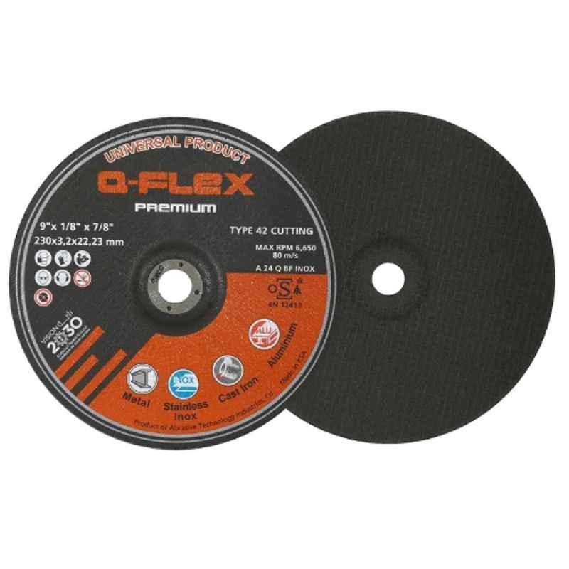 Q-Flex 230x3.2x22.23mm Universal Cutting Disc, DON