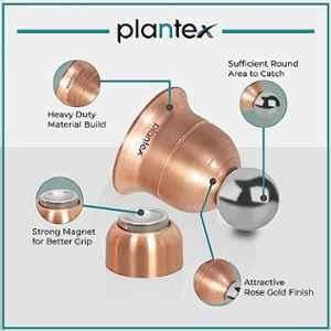 Plantex Magnetic Door Stopper for Home/Door Stopper Magnet/Gate Stopper for Main Door/Door Stopper for Home Magnetic/Stops for Door Rose Gold Finish