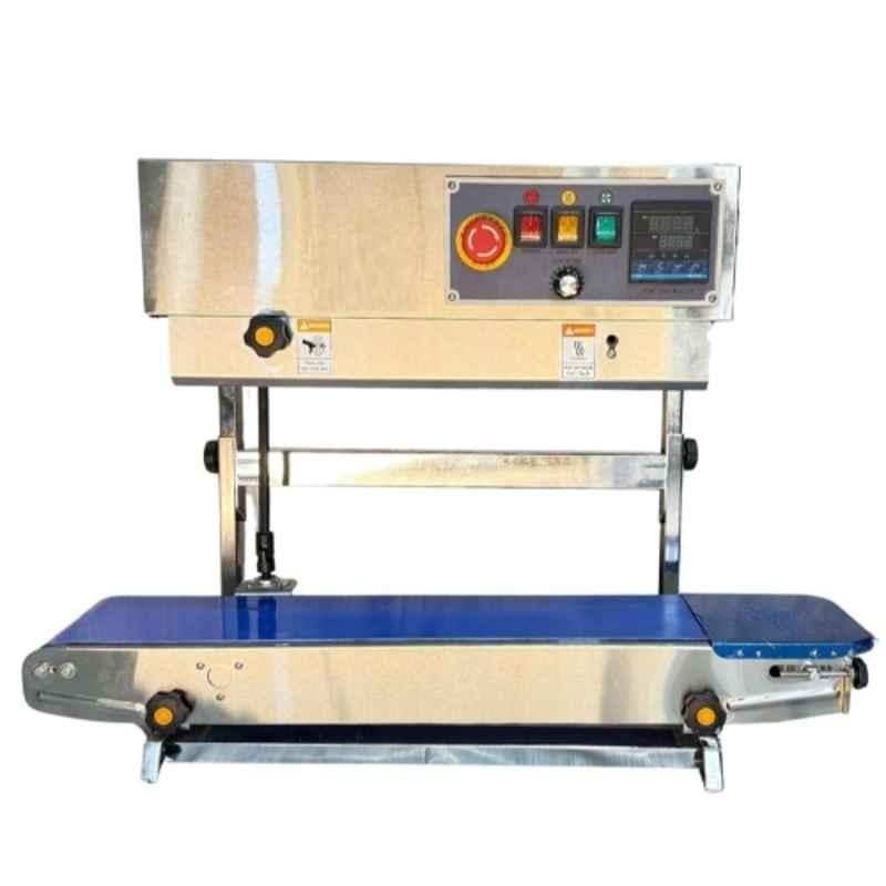 PPH Impex 500W Stainless Steel Vertical Continuous Band Sealing Machine, FR-900 SSV