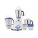 Preethi Blue Leaf Platinum White & Blue with 4 Jars 750W Mixer Grinder, MG139