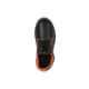 Nova Safe Safari Labour PVC Black & Orange Steel Toe Safety Shoes, Size: 8