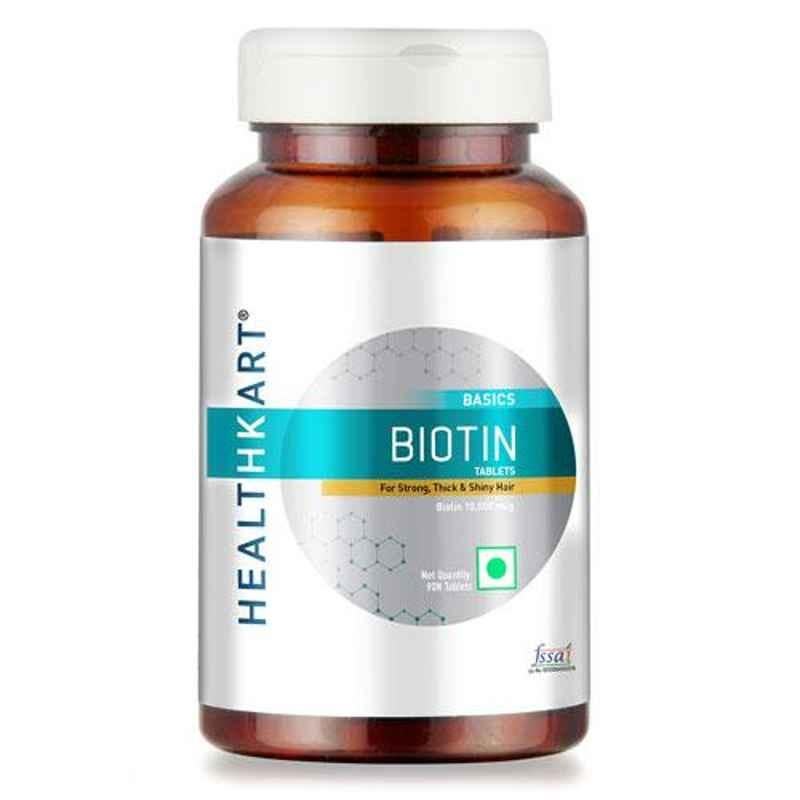 Healthkart 90 Pcs Biotin Tablets, HNUT7992-02