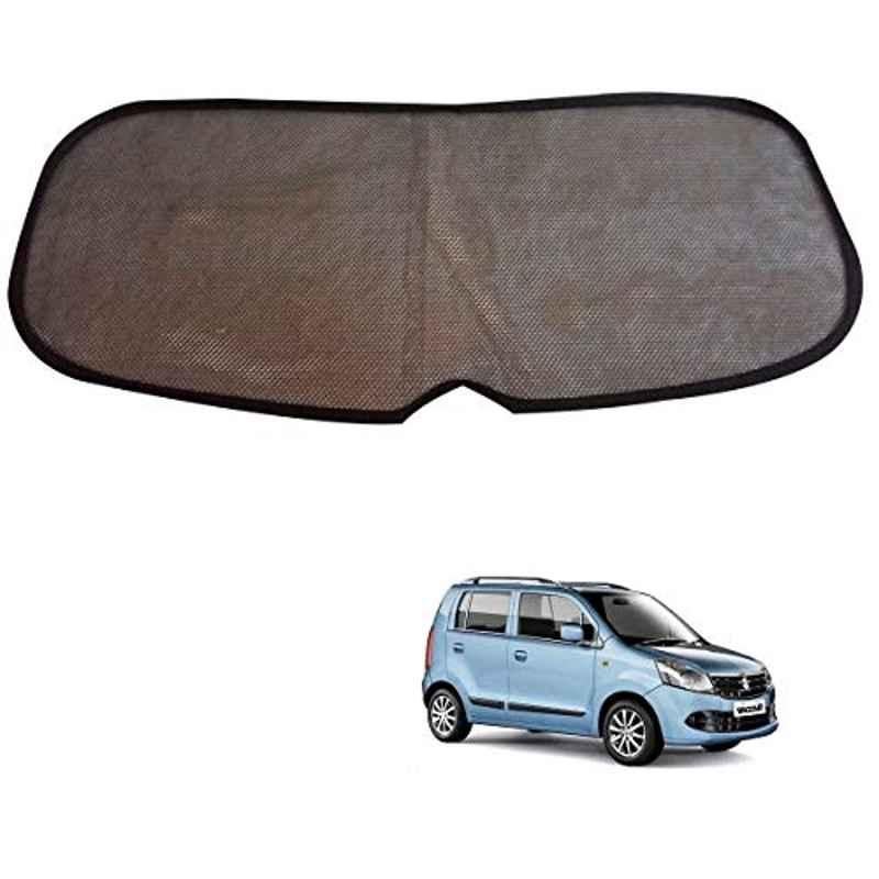 Kozdiko Mesh Black Rear Window Sunshade Car Diggy Curtain for Maruti Suzuki Old WagonR (2000-2010)