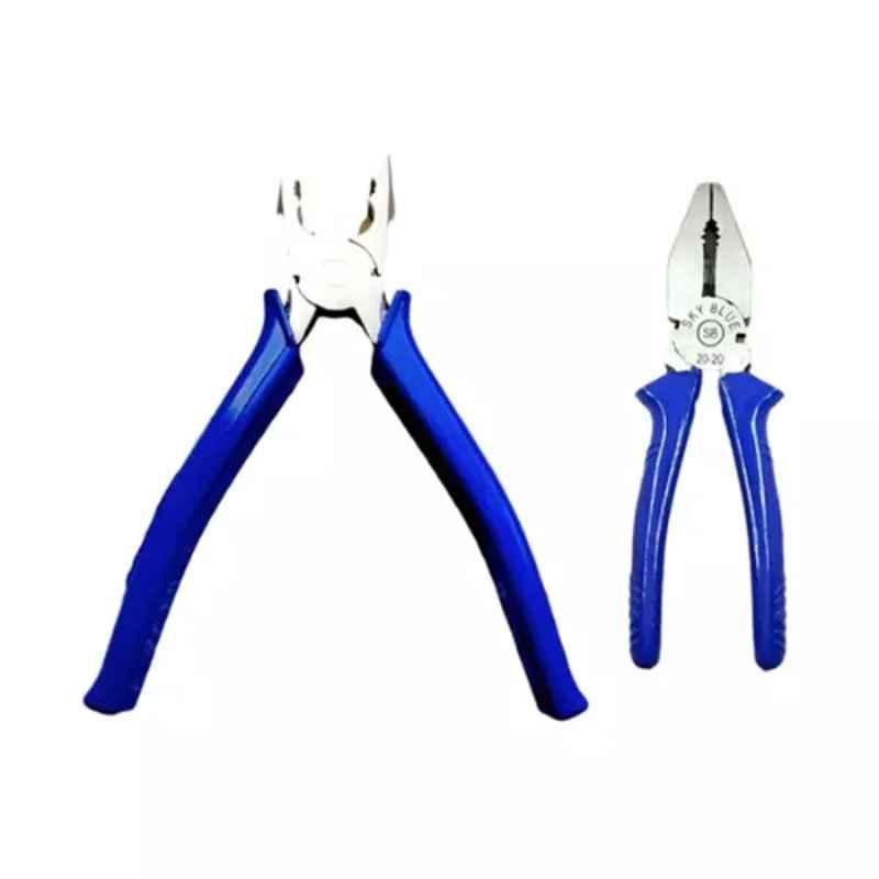 Sky Blue 2 Pcs 7.8 inch Lineman Plier Combo, SBE_PLIER_COMBOS_COMBO_236