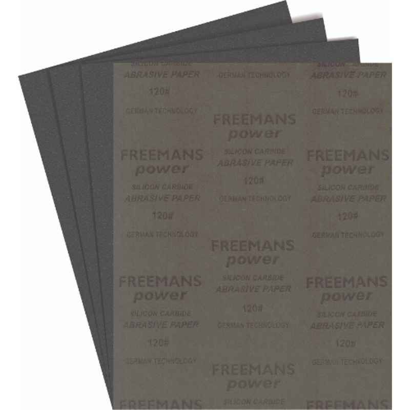 Freemans 9x11 inch Silicon Carbide Abrasive Paper, SCP-150 (Pack of 50)