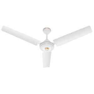 Airelec Gloria 28W 350rpm 5 Star White 3 Blade BLDC Ceiling Fan with Remote & 2 Years Warranty, AIRCFG1, Sweep: 1200 mm