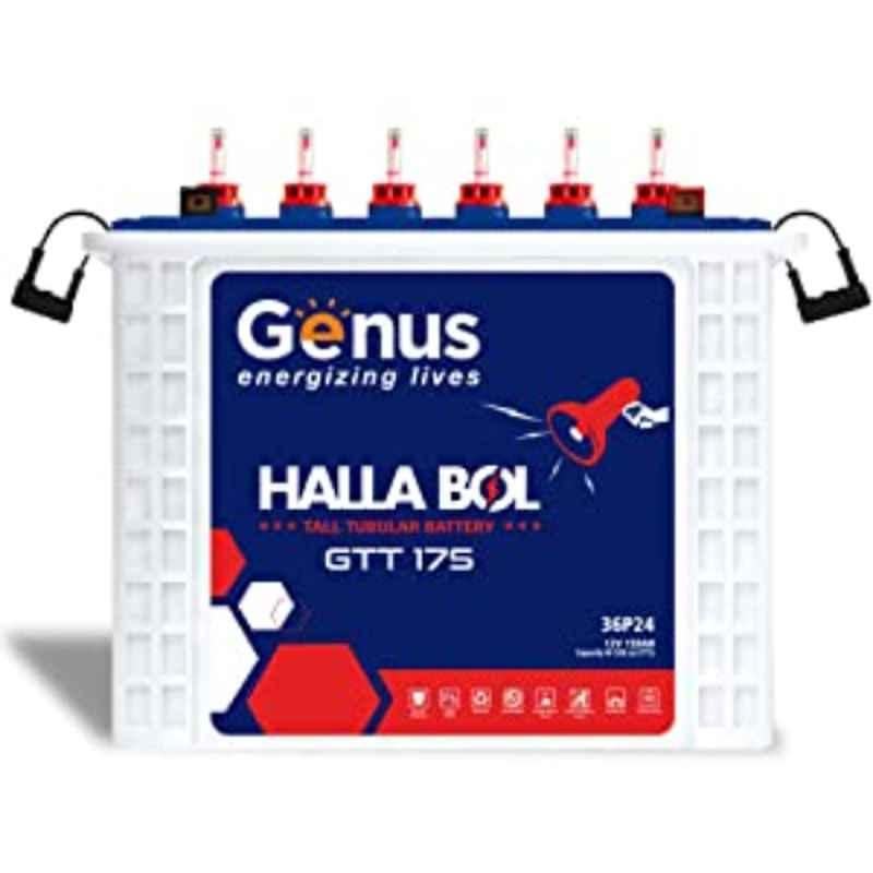 Genus Halla Bol 150Ah 12V Tall Tubular Battery, GTT175