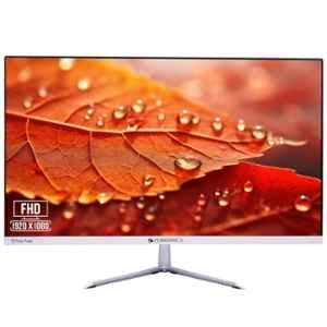 Zebronics 24 inch FHD White Ultra Slim Bezel Monitor with 75Hz Refresh Rate, Built-In Speakers & & 16.7M Colours, ZEB-EA124