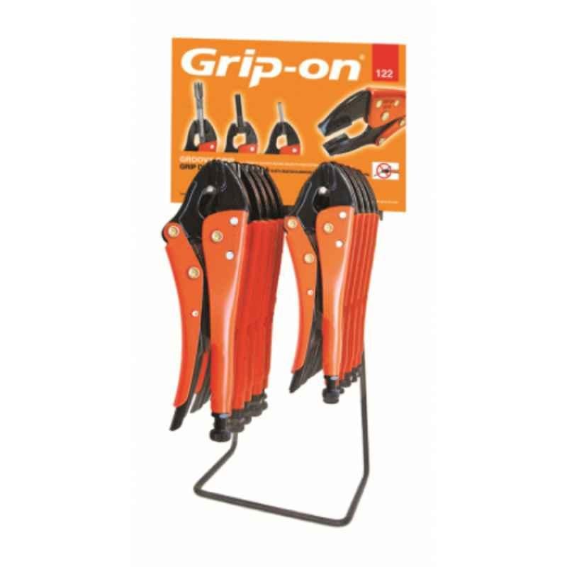 Grip-On 10 Pcs Locking Plier Set with Counter Display, SM2-SET10