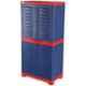 Supreme Fusion 2 Plastic Red & Blue Medium Size Multipurpose Cupboard, Fusion02-RB