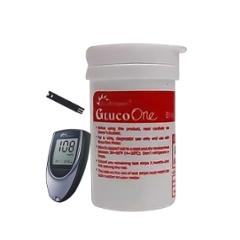 Dr. Morepen Glucbo One Bg 03 Lood Glucose 25 Pcs Test Strips with 50 Pcs Glucometer Strips Box