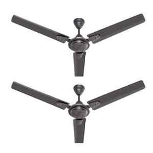 Almo Deco 50W Smocked Brown High Speed Decorative Ceiling Fan, Sweep: 1200 mm (Pack of 2)